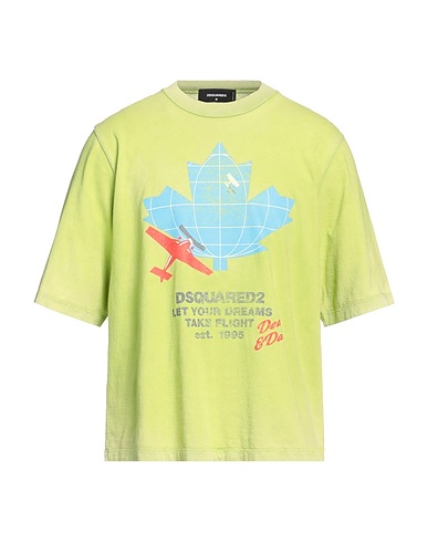 DSQUARED2 T-shirt Green 100% Cotton