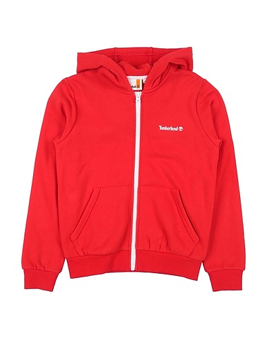 TIMBERLAND Sweatshirt Red 74% Cotton, 26% Polyester, Elastane
