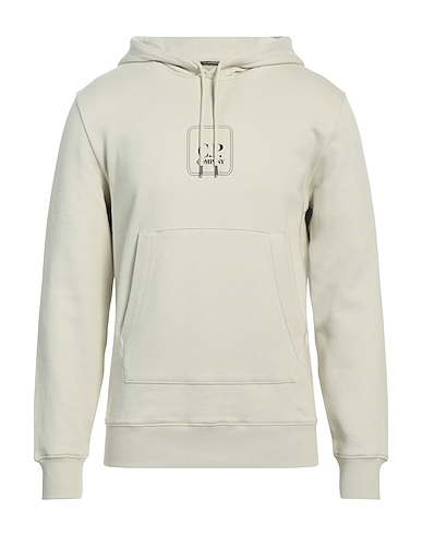 C.P. COMPANY Felpa Grigio chiaro 100% Cotone