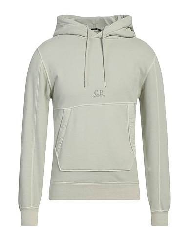 C.P. COMPANY Felpa Grigio chiaro 100% Cotone