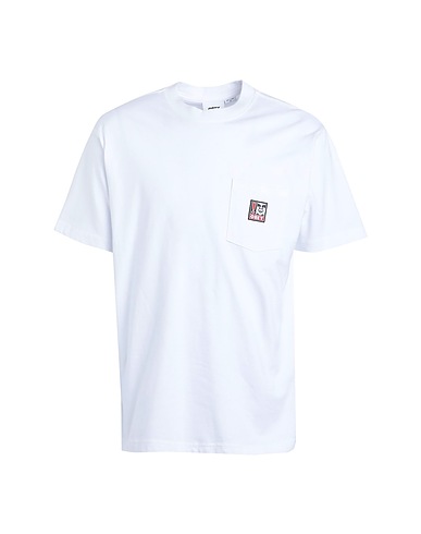 OBEY T-shirt Bianco 100% Cotone organico
