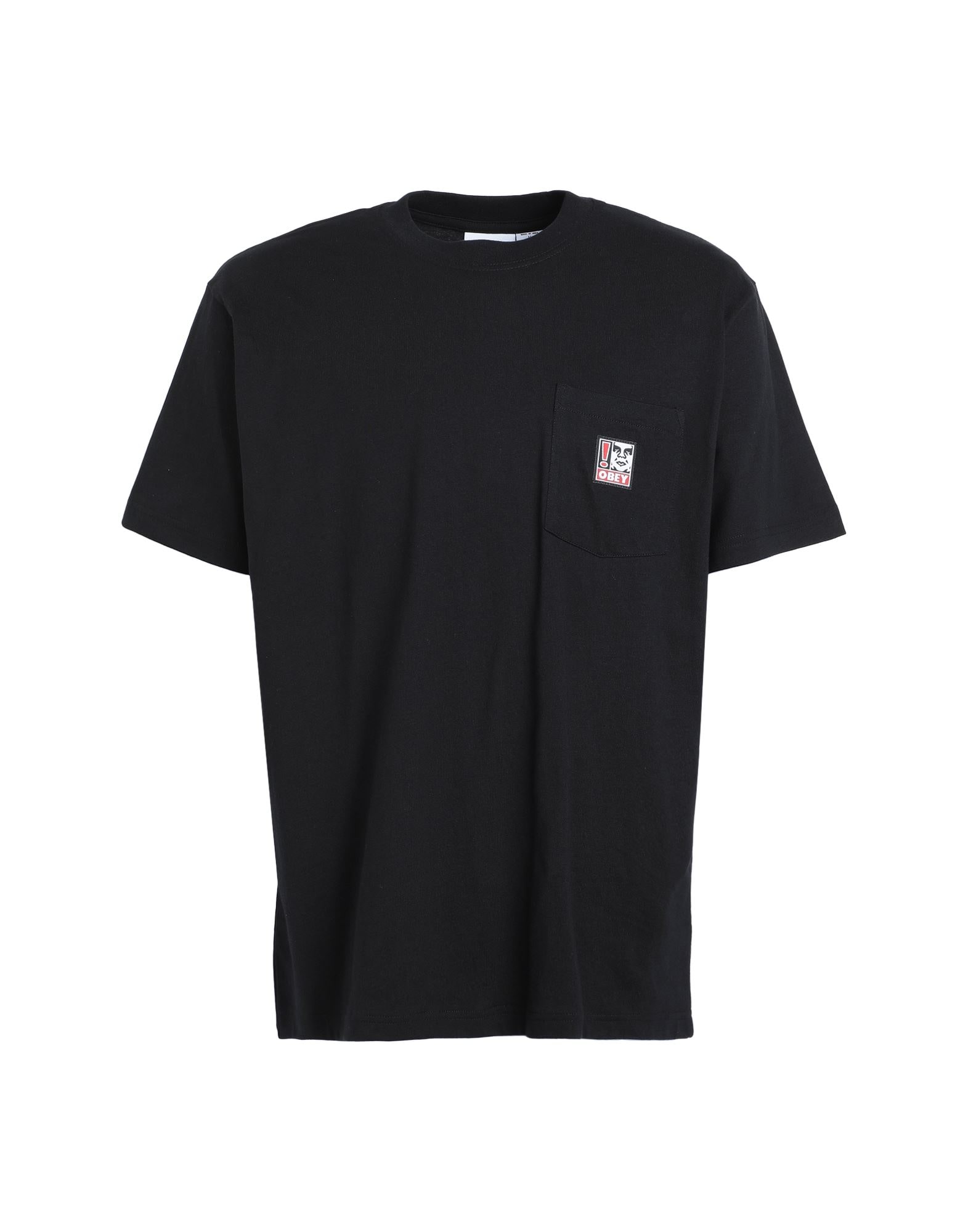 OBEY | Black Men's T-shirt | YOOX