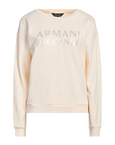 ARMANI EXCHANGE スウェット オフホワイト コットン 100% / ポリウレタン