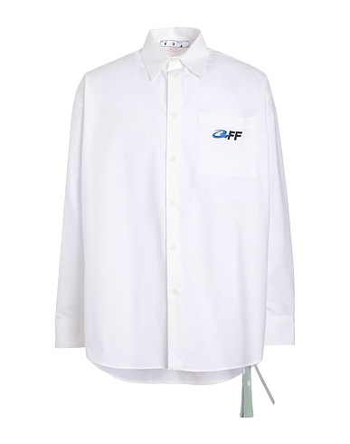 OFF-WHITE™ Hemden Weiß 100% Baumwolle, Polyester