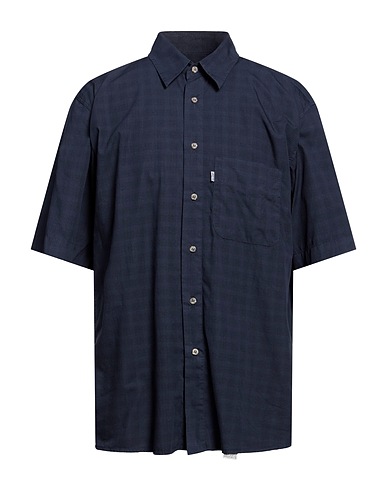 LEVI'S Checked shirt Midnight blue 100% Cotton
