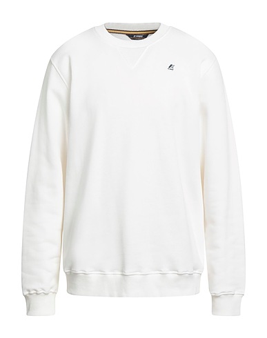 K-WAY Sweatshirt BAPTISTE White 100% Cotton