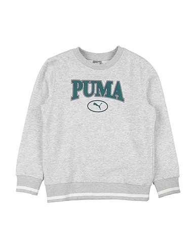 PUMA Sweat-shirt PUMA SQUAD Crew FL B
 Gris clair 66% Coton, 34% Polyester, Élasthanne
