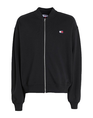 TOMMY JEANS Sweatshirt Black 100% Cotton