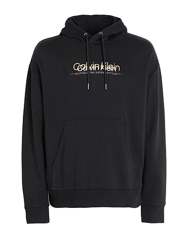 CALVIN KLEIN Sweatshirt NERO 100% Baumwolle