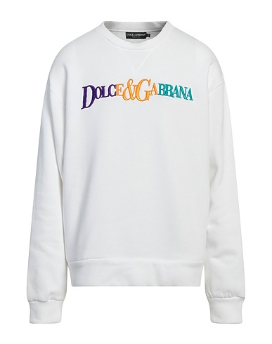 DOLCE&GABBANA Sweatshirt White 80% Cotton, 20% Polyester
