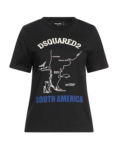 DSQUARED2 T-shirt Black 100% Cotton