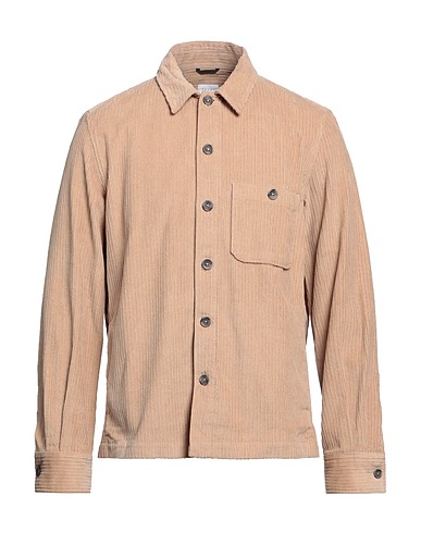 XACUS Solid colour shirt Sand 100% Cotton