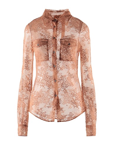 N°21 Lace shirts & blouses Blush 77% Polyamide, 12% Cotton, 11% Elastane