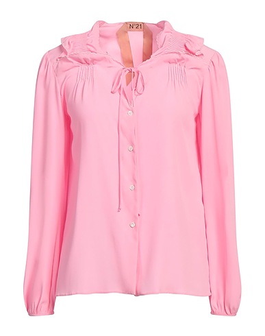 N°21 Camicie e bluse con fiocco Rosa 69% Acetato, 31% Seta