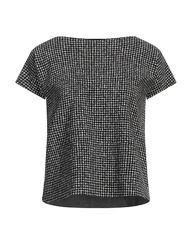 CHIARA BONI LA PETITE ROBE Top Black 72% Polyamide, 28% Elastane