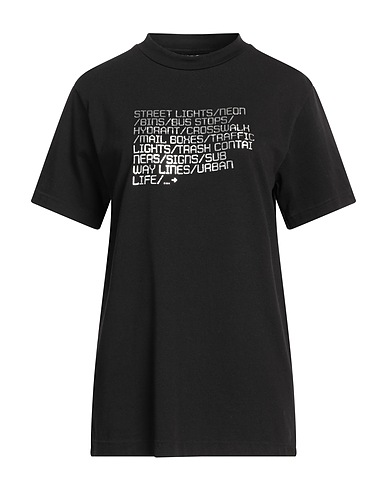 MOMONÍ T-shirt Black 100% Cotton