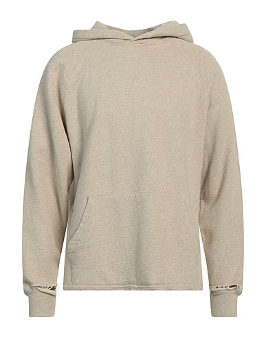OUR LEGACY Hooded sweatshirt Beige 70% Cotton, 30% Linen