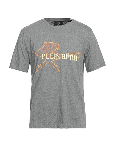 PLEIN SPORT T-shirt Grey 100% Cotton