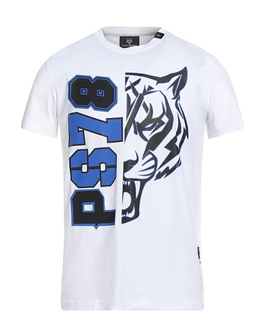 PLEIN SPORT T-shirt Off white 95% Cotone, 5% Elastan