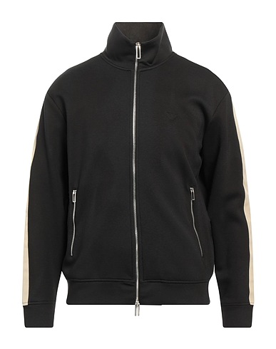 EMPORIO ARMANI Sweatshirt Black 100% Modal, Polyester
