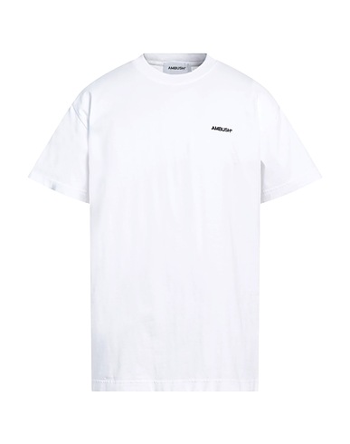 AMBUSH Basic T-Shirt Weiß 100% Baumwolle, Polyester
