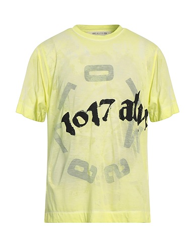 1017 ALYX 9SM T-Shirt Gelb 50% Baumwolle, 50% Polyester