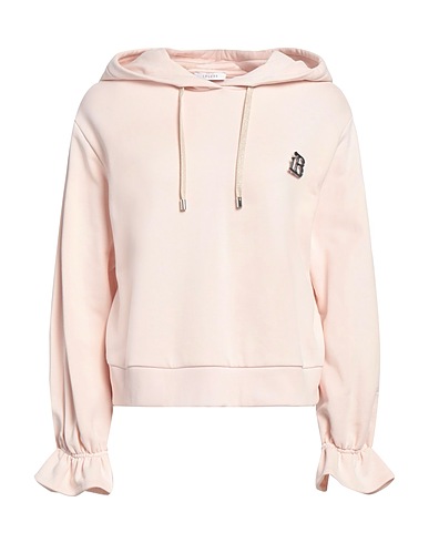 I BLUES Hooded track jacket  Light pink 100% Cotton