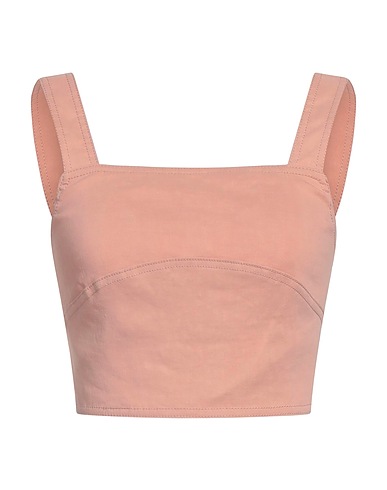 PINKO Top Cipria 59% Lino, 38% Viscosa, 3% Elastan