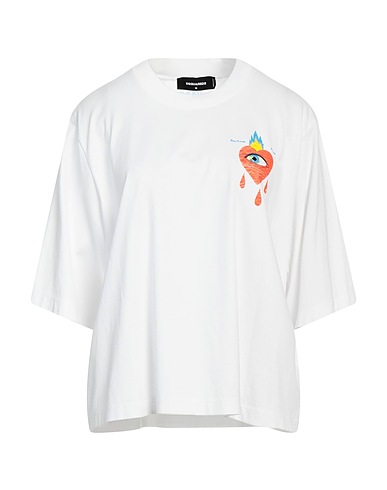 DSQUARED2 T-shirt White 100% Cotton