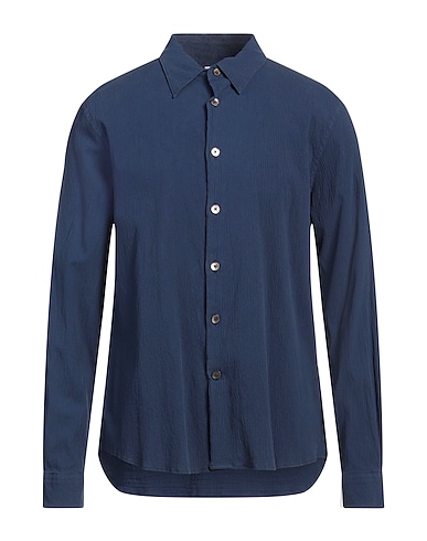 PS PAUL SMITH Solid color shirt 97% Cotton, 3% Elastane