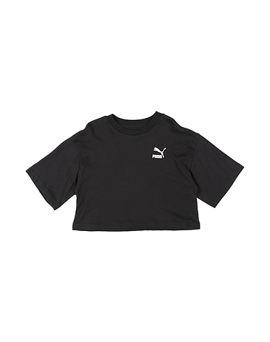 PUMA T-shirt CLASSICS Tee G
 Black 100% Cotton, Polyester