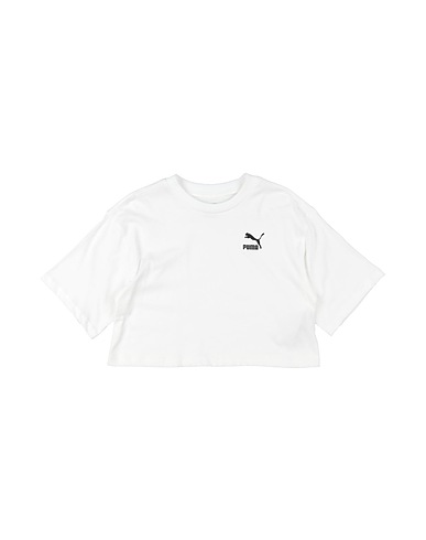 PUMA T-shirt CLASSICS Tee G
 Off white 100% Cotone, Poliestere
