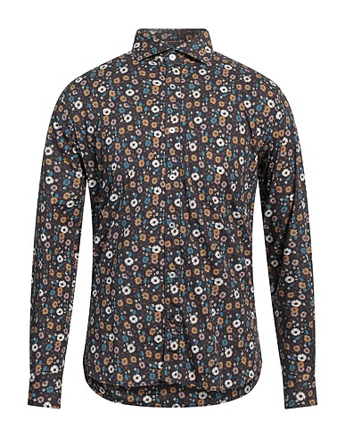 ALLEY DOCKS 963 Patterned shirt 97% Cotton, 3% Elastane