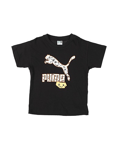 PUMA T-shirt CLASSICS MIX MTCH Tee
 Black 100% Cotton, Polyester