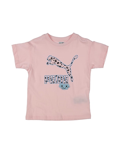 PUMA T-shirt CLASSICS MIX MTCH Tee
 Light pink 100% Cotton, Polyester