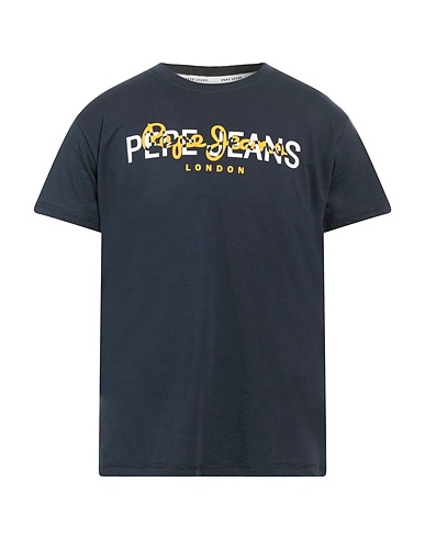 PEPE JEANS T-shirt Navy blue 100% Cotton