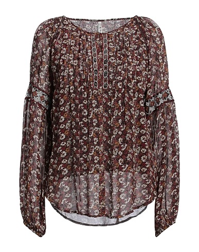 PEPE JEANS Top Brown 100% Polyester