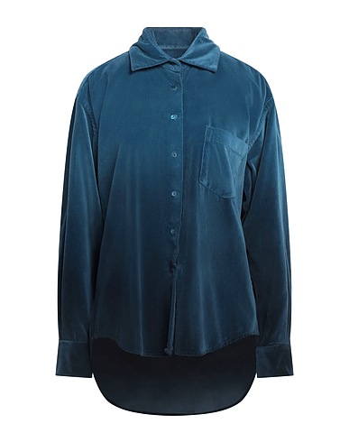 XACUS Shirts Deep teal 100% Cotton