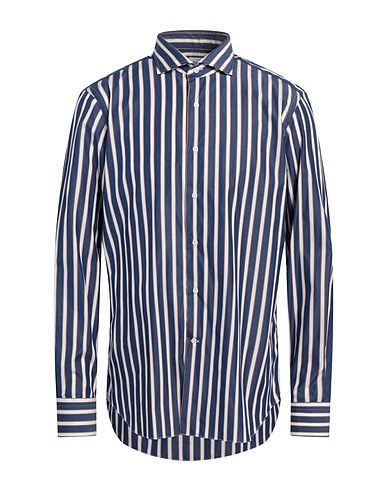 ALESSANDRO GHERARDI Striped shirt Blue 100% Cotton