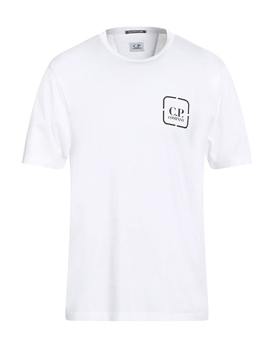 C.P. COMPANY T-shirt White 100% Cotton