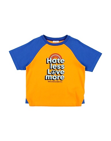 DOLCE&GABBANA T-shirt Orange 100% Cotton
