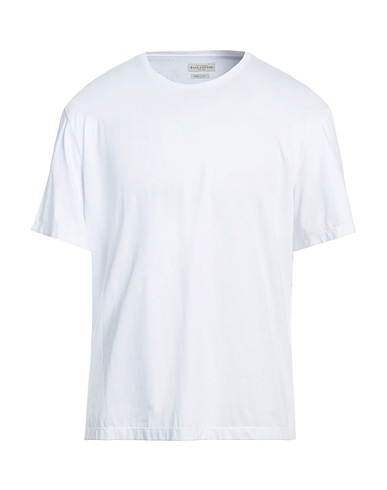 BALLANTYNE Basic T-shirt White 100% Cotton