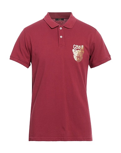 CAVALLI CLASS Polo shirt Garnet 100% Cotton