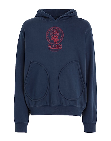 VANS Hooded track jacket  BRANDED PO
 Navy blue 100% Cotton