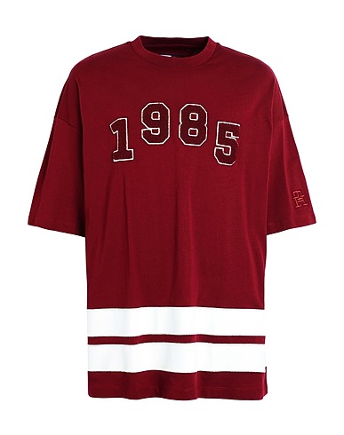 HILFIGER COLLECTION T-shirt Burgundy 100% Cotton