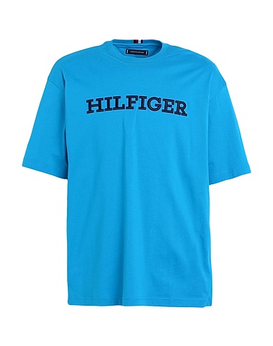 TOMMY HILFIGER T-shirt Azure 100% Cotton