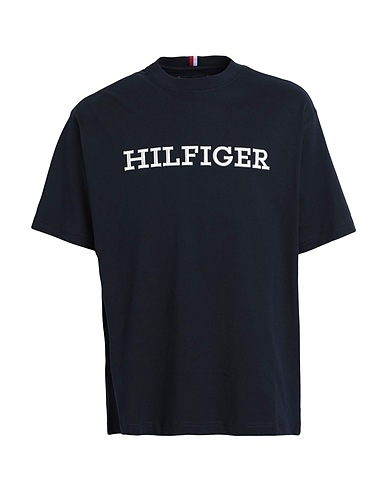 TOMMY HILFIGER T-shirt Midnight blue 100% Cotton