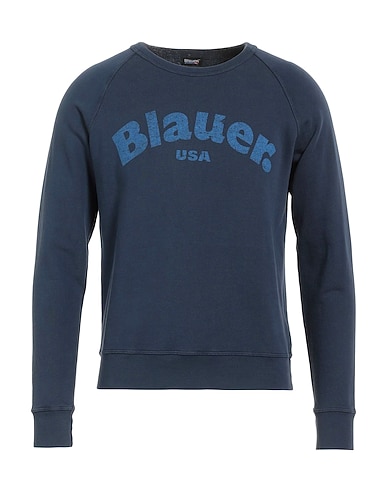 BLAUER. Sweatshirt 100% Cotton