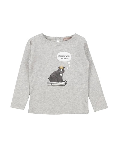 ÉMILE ET IDA T-shirt Light grey 100% Cotton