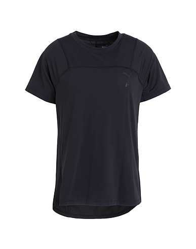 PUMA Базовая футболка W SEASONS COOLCELL TEE
 Чёрный 86% Нейлон, 14% Эластан